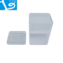 PS Transparent Packaging Box Clear Square Plastic Box