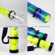 PVC Plastic Clear Transparent Plastic Tube for Tennis Ball D73X640mm 